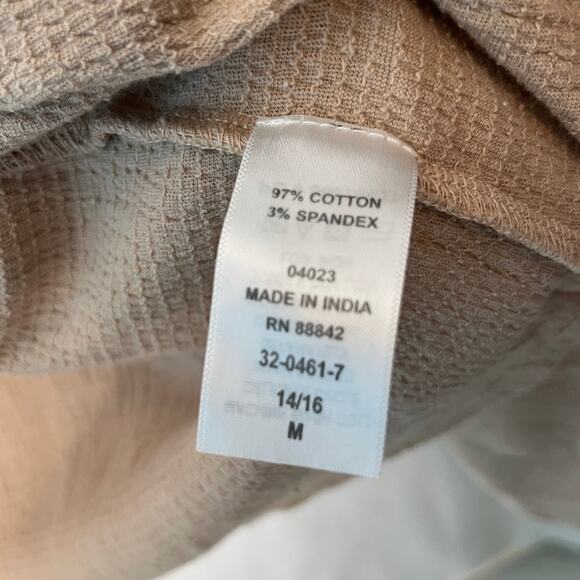 Woman Within Cardigan Khaki Crepe New 14/16 - Picture 6 of 7